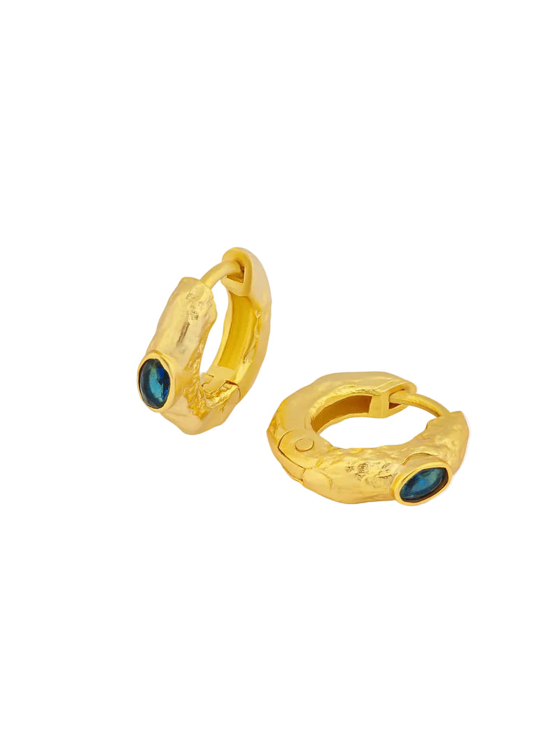 Indus Sapphire Hoops