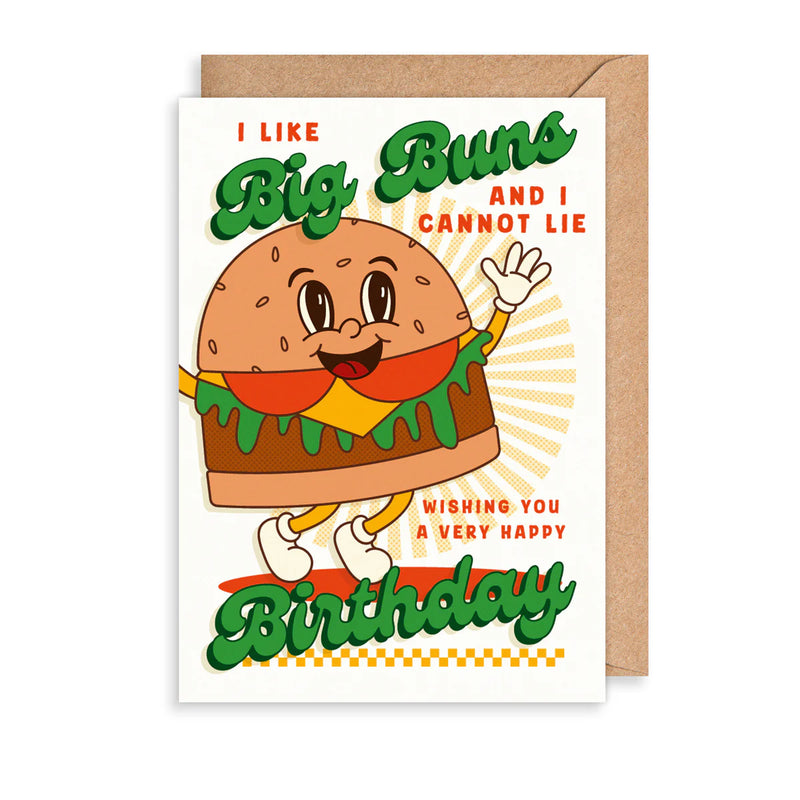 The Art File- Burger Card