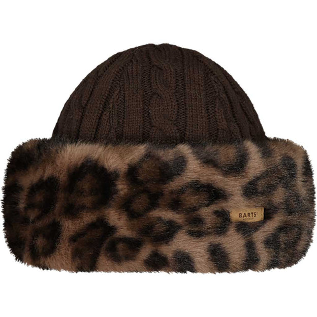 Fur Cable Bandhat - Print Brown