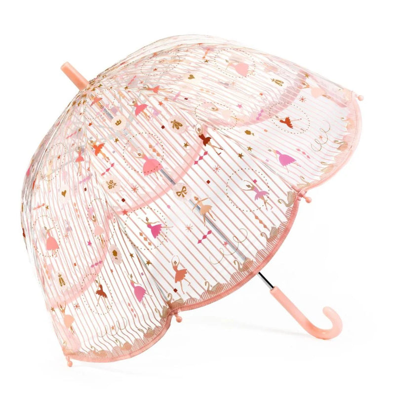 Transparent Kid’s Umbrella - Ballerina