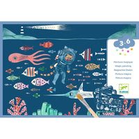 Djeco Magic Painting Reveal - In The Ocean