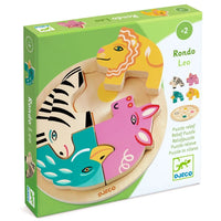 Djeco Rondo Leo Wooden Puzzle