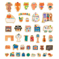 Djeco Wooden Magnetic House