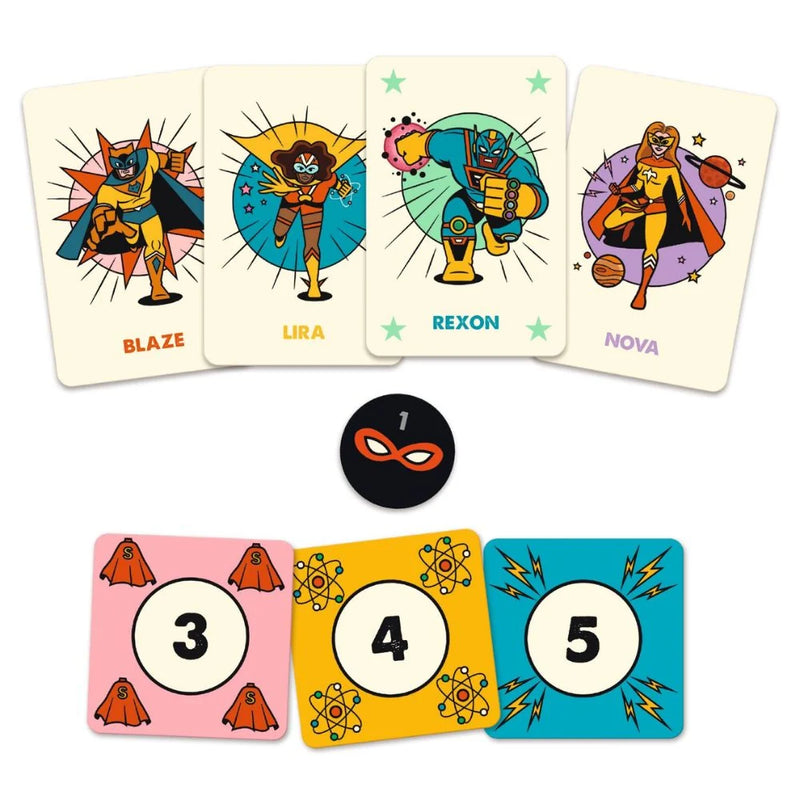 Djeco Kalyatics Superhero Card Game