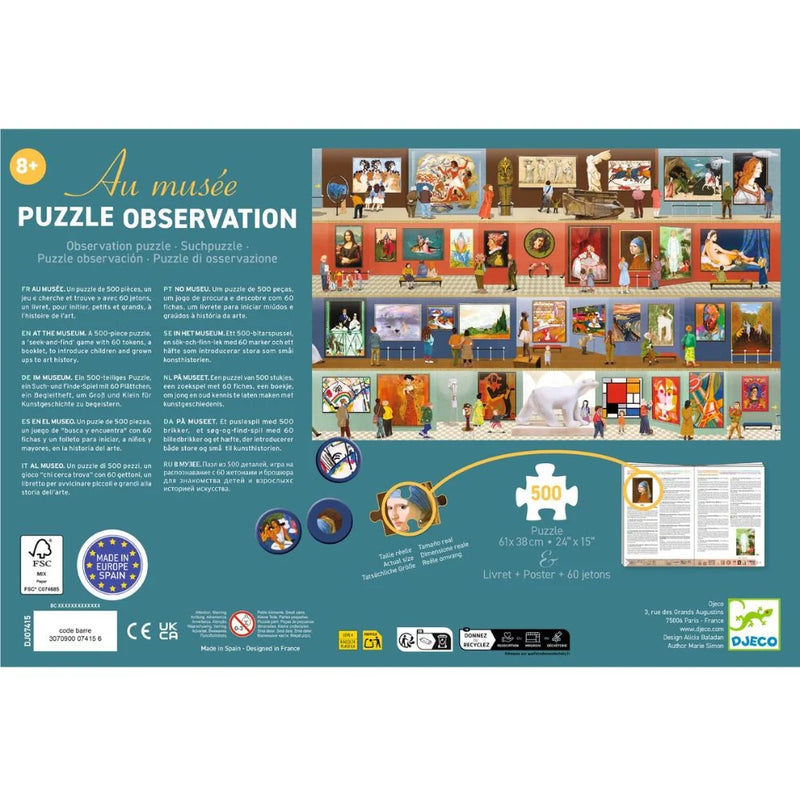 Puzzle - ‘At The Museum’ Observation Puzzle