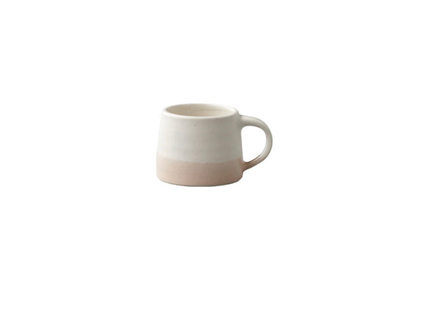 SCS-S03 Mug: 110ml - White x Pink Beige