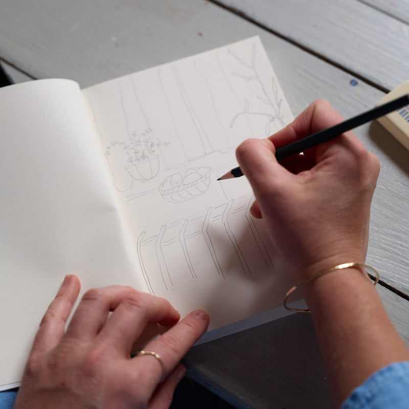 Les Fleur Ciao Chiara X Katie Leamon Lay Flat Notebook