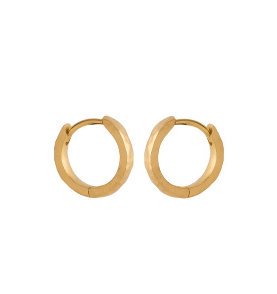 Poetry Huggies - Gold Plated