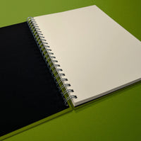 A4 Spiral Bound Sketchbook - Khaki