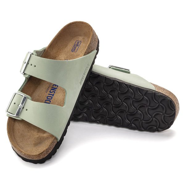 Arizona Soft Footbed Nubuck Leather - Matcha
