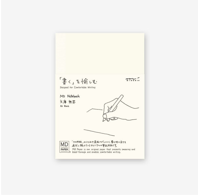 MD Notebook - blank - A6