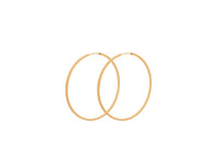 Orbit Hoops - Gold Plated