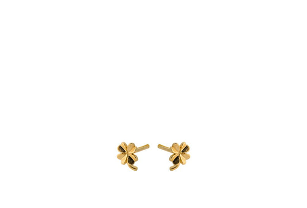 Mini Clover Earsticks - Gold Plated