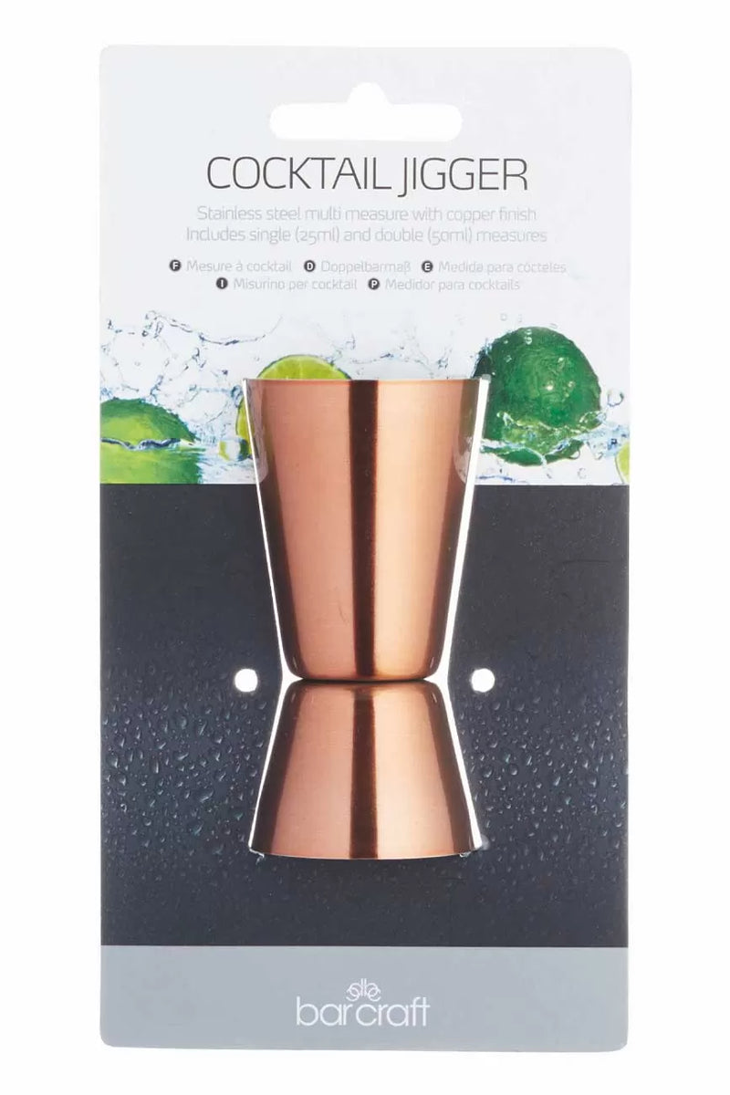 Dual Jigger 25/50ml - Copper