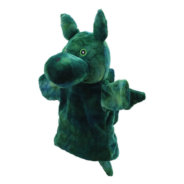 Eco Animal Puppet - Dragon - Green