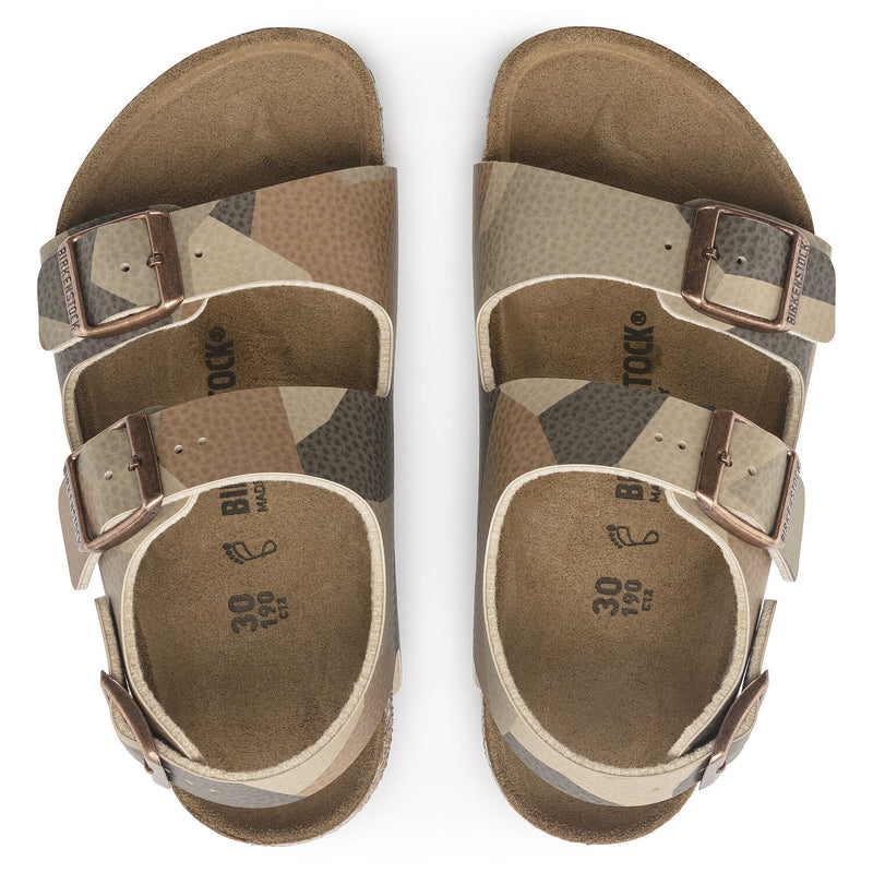 Milano Kids Birko-Flor - Desert Soil Geo Camo Core