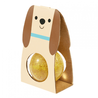 Gold Glitter Bouncy Ball