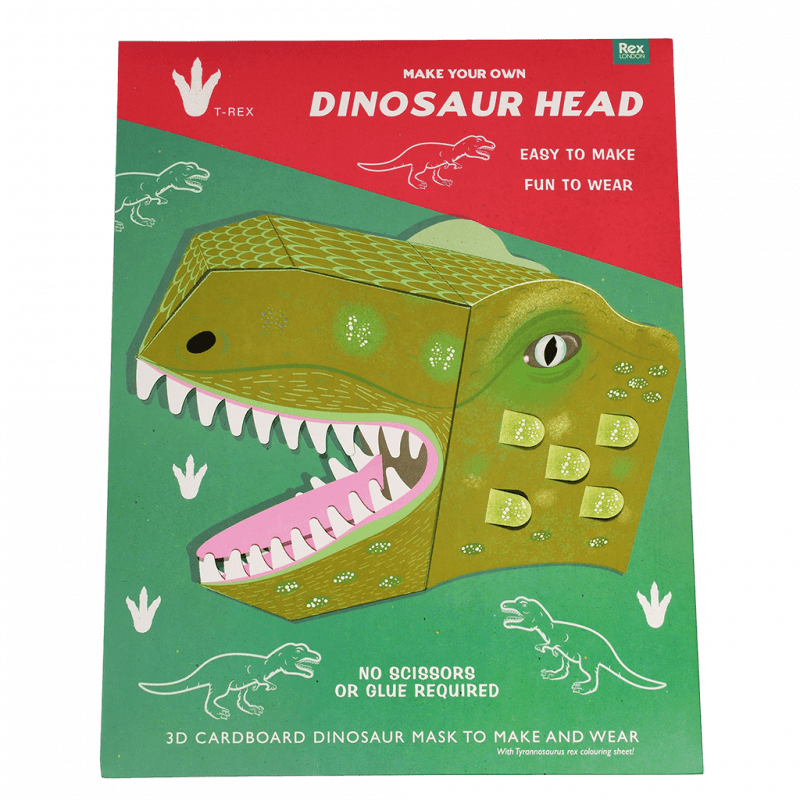 Make Your Own Dinosaur Head