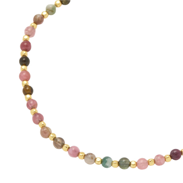Amelia Bracelet - Tourmaline Gold Plated