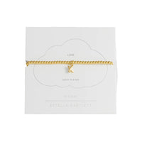 Sienna Beaded Kiss Bracelet - Gold Plated