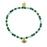 Evil Eye Bracelet - Gold Plated