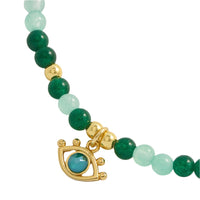 Evil Eye Bracelet - Gold Plated