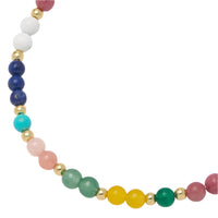 Multi Colour Gemstone Bracelet