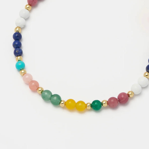 Multi Colour Gemstone Bracelet