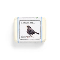 12 Chocolate Blackbird Eggs