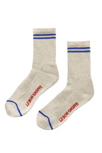 Boyfriend Socks - Ice