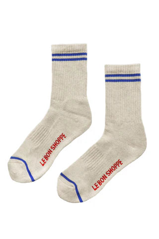 Boyfriend Socks - Ice