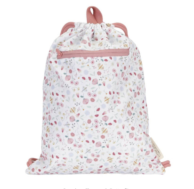 Gym Bag - Flowers & Butterflies