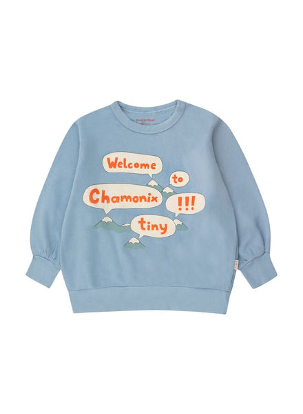 Welcome Sweatshirt - Milky Blue