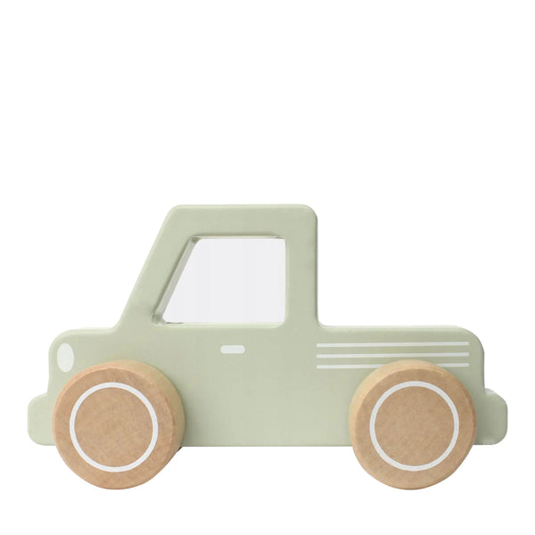 Mint Wooden Pick up car