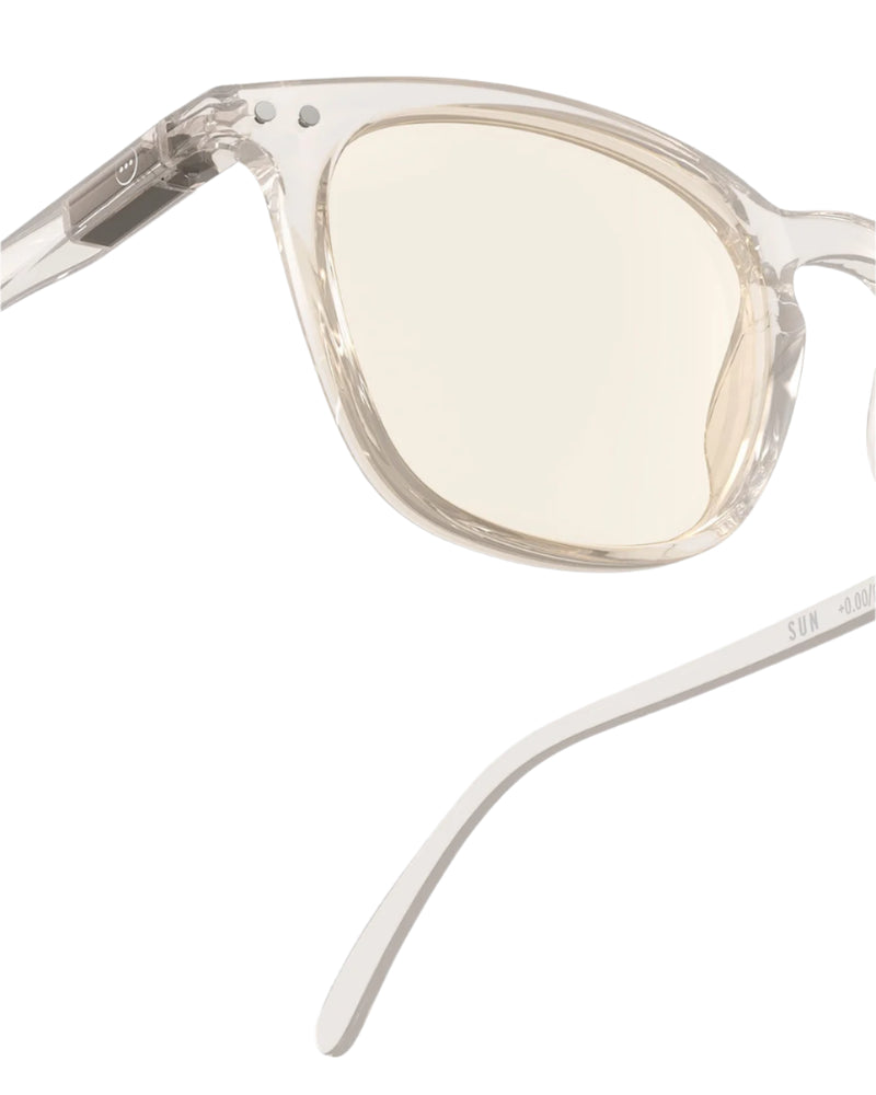 #E Sunglasses - Paper Note Beige