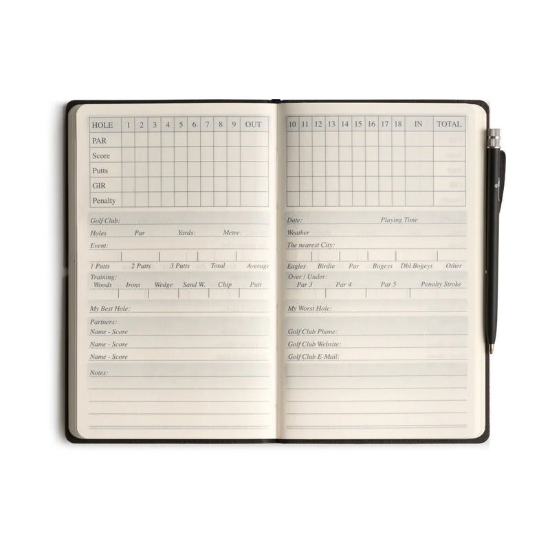 Golf Notebook - Black