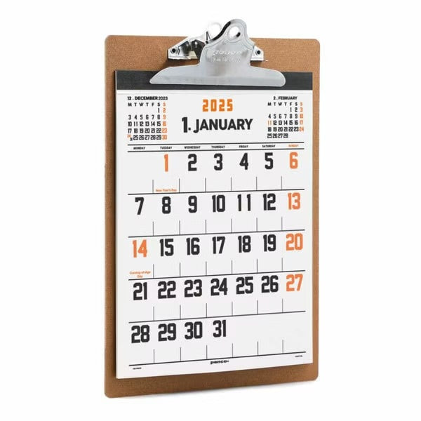Hightide 2025 Wall Board Calendar (A5)