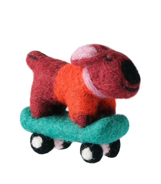 Bert, Skateboarding Dog Christmas Decoration