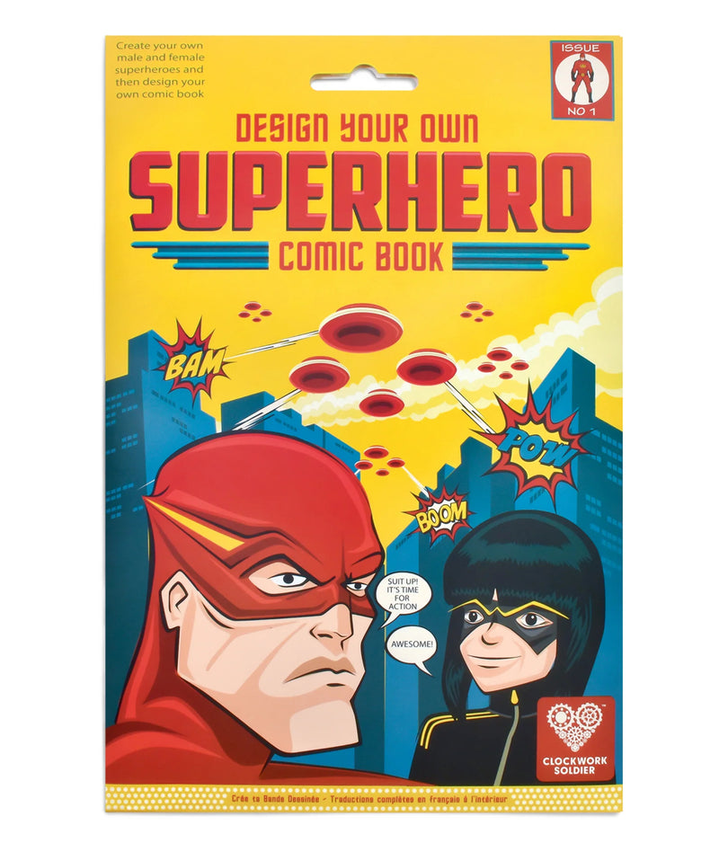 Clockwork Soldier - Design Your Own Superhero Comic Book
