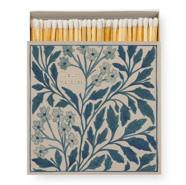 Blue Floral Luxury Matches