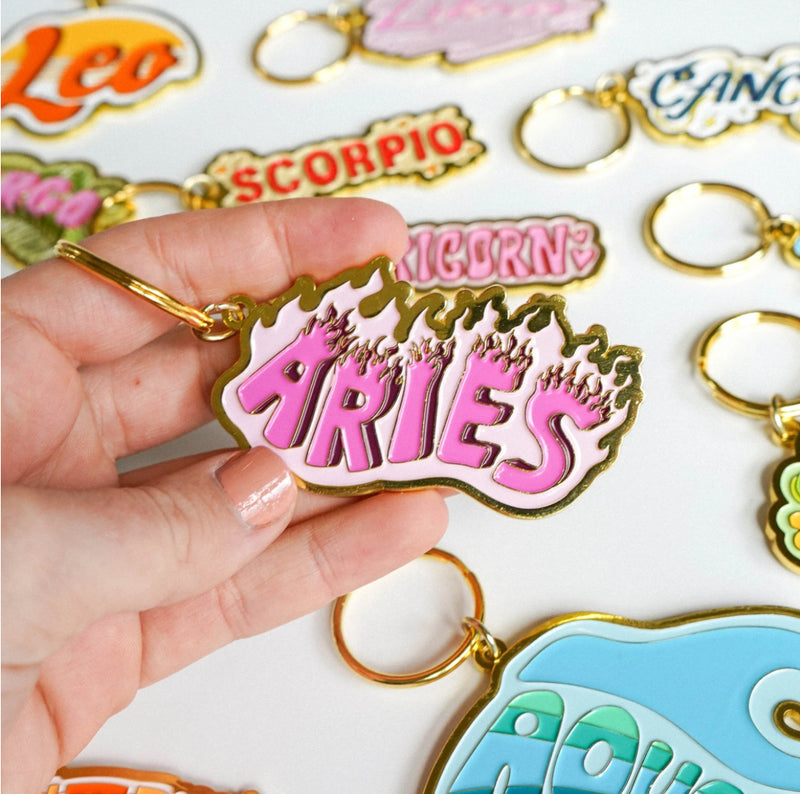 Zodiac Keychains - Aries