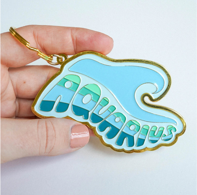 Zodiac Keychains - Aquarius