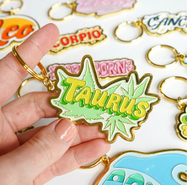Zodiac Keychains - Taurus