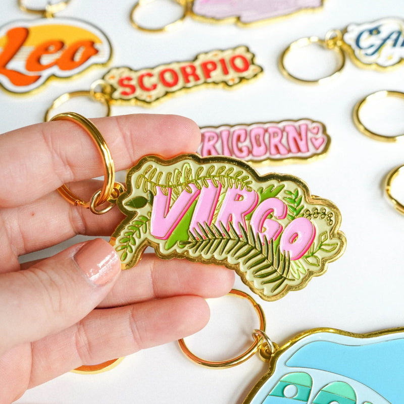 Zodiac Keychains - Virgo