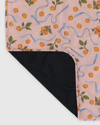 Puffy Picnic Blanket - Apricots & Ribbons
