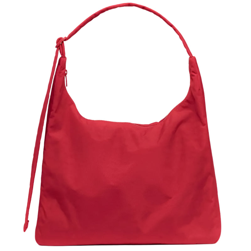 Nylon Shoulder Bag - Candy Apple Red