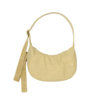 Small Nylon Crescent Bag - Butter