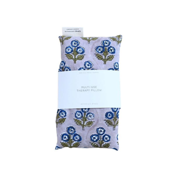 Lavender Therapy Pillow - ‘Dimpsey’ Block Printed Cotton - Large