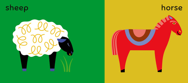 Tiny Cloth Books - My First Farm Animals