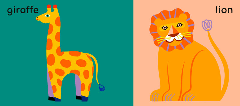 Tiny Cloth Books - My First Jungle Animals